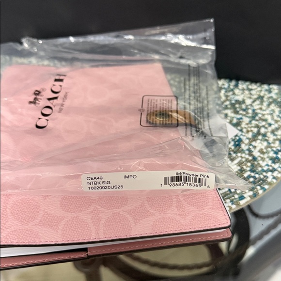 Coach Powder Pink Notebook - Picture 3 of 3